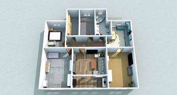 Prodej ubytovacího zařízení 1117 m², Olomouc