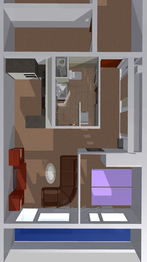 Pronájem bytu 2+kk v osobním vlastnictví 41 m², Slaný