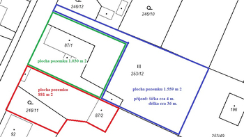 návrh stavebních pozemků - Prodej domu 160 m², Voleč