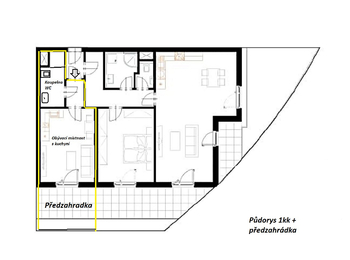 Pronájem bytu 1+kk v osobním vlastnictví 34 m², Brandýs nad Labem-Stará Boleslav