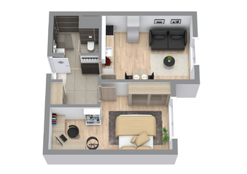 Byt 2+kk, 44 m2, Bořetická, Vinohrady, Brno - Prodej bytu 2+kk v osobním vlastnictví 44 m², Brno