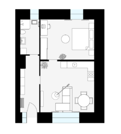 Prodej bytu 2+kk v osobním vlastnictví 58 m², Čáslav
