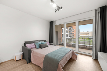 Pronájem bytu 1+kk v osobním vlastnictví 45 m², Praha 9 - Hloubětín