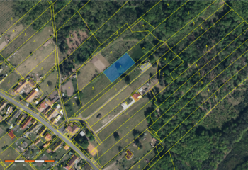 Vyznačení umístění pozemku - Prodej pozemku 1738 m², Brambory 