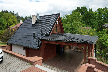 pohled na nemovitost - Prodej chaty / chalupy 62 m², Týnec nad Sázavou