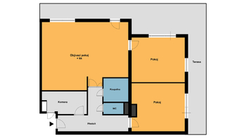 Prodej bytu 3+kk v osobním vlastnictví 134 m², Praha 5 - Třebonice