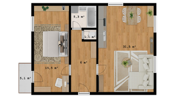 Prodej bytu 2+kk v osobním vlastnictví 66 m², Ústí nad Orlicí