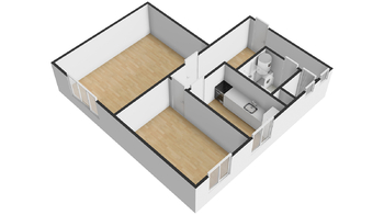 Prodej bytu 2+1 v osobním vlastnictví 61 m², Chomutov