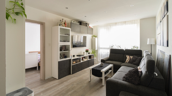 Obytná místnost - Prodej bytu 3+1 v osobním vlastnictví 76 m², Praha 4 - Chodov