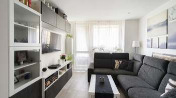 Obytná místnost - Prodej bytu 3+1 v osobním vlastnictví 76 m², Praha 4 - Chodov