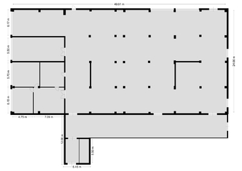 Pronájem skladovacích prostor 680 m², Ostrava