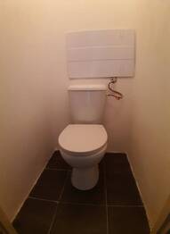 wc - Pronájem bytu 1+1 v osobním vlastnictví 36 m², Slavičín