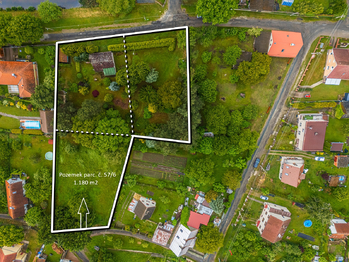 Prodej pozemku 1180 m², Běleč