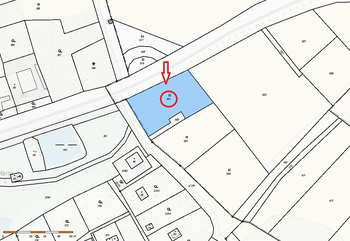 Prodej pozemku 1492 m², Gruna