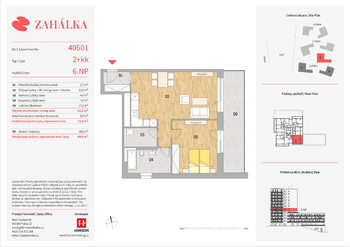 Pronájem bytu 2+kk v osobním vlastnictví 89 m², Praha 4 - Modřany