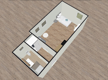 Pronájem bytu 1+kk v osobním vlastnictví 23 m², Velké Přílepy