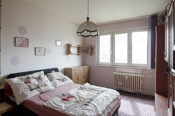 ložnice - Prodej bytu 2+1 v osobním vlastnictví 52 m², Praha 10 - Malešice