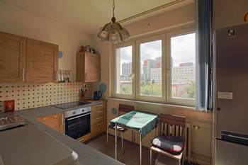 kuchyně - Prodej bytu 2+1 v osobním vlastnictví 52 m², Praha 10 - Malešice