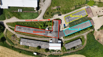 Pronájem skladovacích prostor 1382 m², Vranov