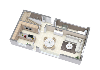 1. nadzemní podlaží - Prodej domu 197 m², Chrudim