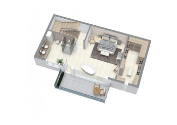 2. nadzemní podlaží - Prodej domu 197 m², Chrudim
