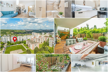 Prodej bytu 2+kk v osobním vlastnictví 68 m², Praha 5 - Hlubočepy
