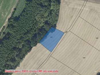 Prodej pozemku 18159 m², Krupá
