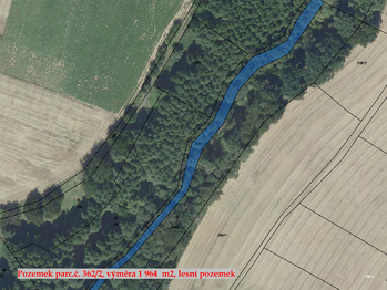 Prodej pozemku 18159 m², Krupá