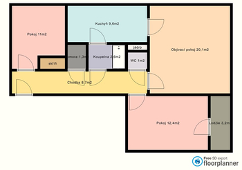 Prodej bytu 3+1 v osobním vlastnictví 72 m², Hradec Králové