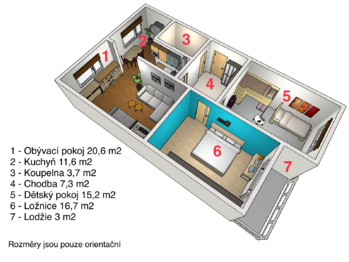 Prodej bytu 3+kk v osobním vlastnictví 79 m², Liberec