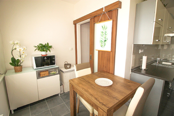 kuchyně - Pronájem bytu 2+1 v osobním vlastnictví 41 m², České Budějovice