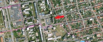 letecká mapa - Pronájem bytu 2+1 v osobním vlastnictví 41 m², České Budějovice