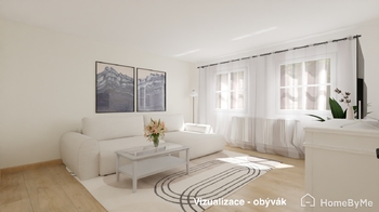 Vizualizace obývák - Prodej bytu 3+1 v osobním vlastnictví 77 m², Erzgebirgskreis