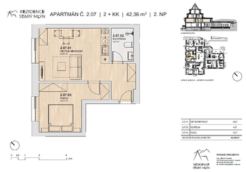 Prodej bytu 2+kk v osobním vlastnictví 45 m², Rokytnice nad Jizerou