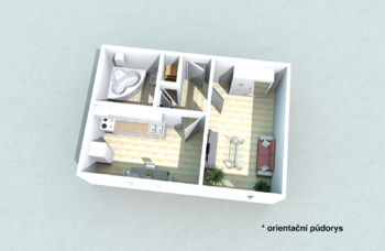 Pronájem bytu 1+1 v osobním vlastnictví 44 m², Olomouc
