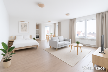 Pronájem bytu 1+kk v osobním vlastnictví 56 m², České Budějovice
