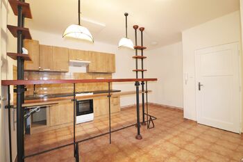 Kuchyně - Pronájem bytu 2+1 v osobním vlastnictví 50 m², Praha 3 - Žižkov 