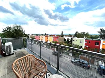 Terasa - Pronájem bytu 2+kk v osobním vlastnictví 65 m², Praha 5 - Slivenec