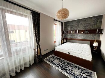 Ložnice - Pronájem bytu 2+kk v osobním vlastnictví 65 m², Praha 5 - Slivenec