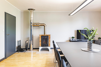 Obývací pokoj / jídelna - Prodej domu 268 m², Praha 6 - Přední Kopanina