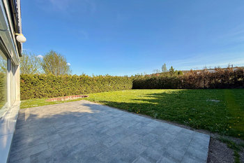 pohled do zahrady - Pronájem domu 336 m², Praha 6 - Nebušice