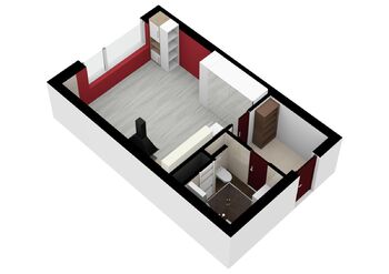 Pronájem bytu 1+kk v osobním vlastnictví 30 m², Plzeň