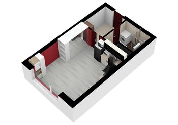 Pronájem bytu 1+kk v osobním vlastnictví 30 m², Plzeň