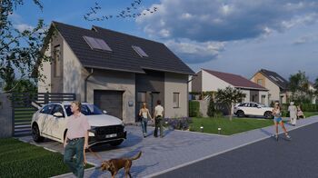 Rodinný dům na klíč, Okarec - Prodej domu 95 m², Okarec