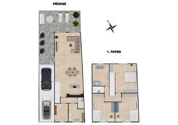 Prodej domu 174 m², Hrušky