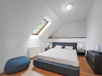 Vizualizace: Ložnice - Pronájem bytu 3+kk v osobním vlastnictví 64 m², Jesenice