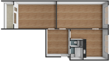 Prodej bytu 2+1 v osobním vlastnictví 65 m², Žatec