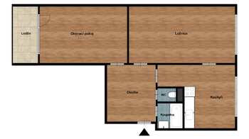 Prodej bytu 2+1 v osobním vlastnictví 65 m², Žatec