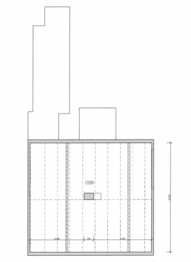 aktuální půdorys půdy - Prodej domu 92 m², Pardubice