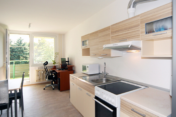kuchyňská linka - Prodej bytu 2+kk v osobním vlastnictví 49 m², Praha 4 - Chodov 